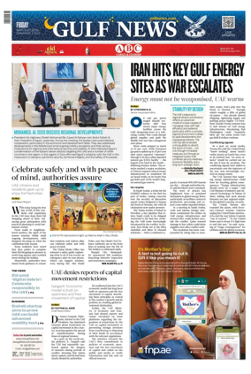 Cover of Gulf News