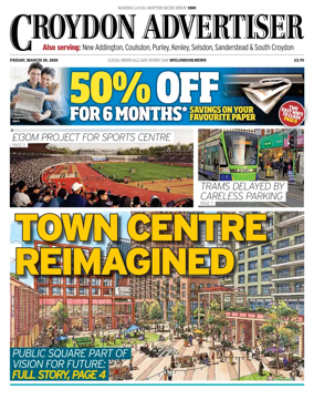 Cover of Croydon Advertiser
