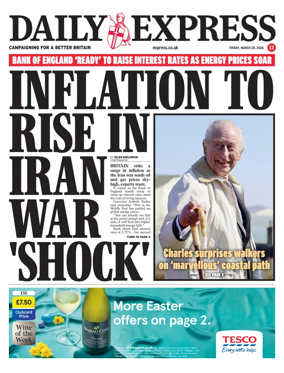 Cover of Daily Express