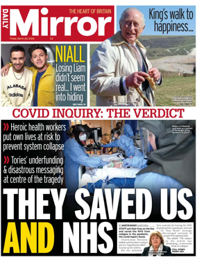Cover of Daily Mirror