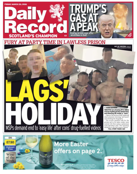 Cover of Daily Record