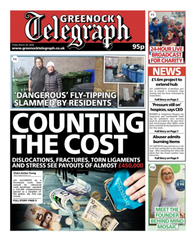 Cover of Greenock Telegraph