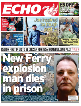Cover of Liverpool Echo