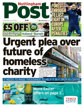 Cover of Nottingham Post