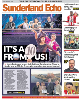 Cover of Sunderland Echo