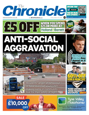 Cover of The Chronicle (South Tyneside and Durham)