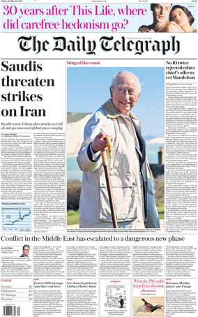 Cover of The Daily Telegraph