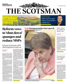 Cover of The Scotsman