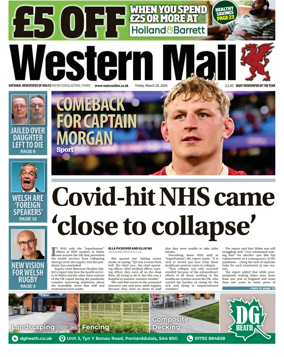Cover of Western Mail