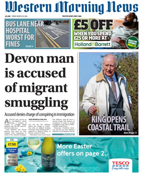 Cover of Western Morning News