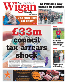 Cover of Wigan Evening Post