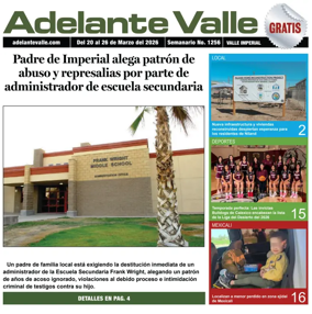 Cover of Adelante Valle