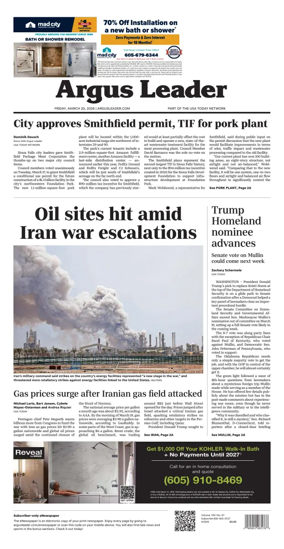 Cover of Argus Leader