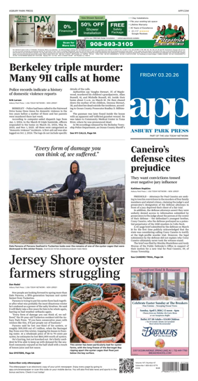 Cover of Asbury Park Press