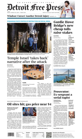 Cover of Detroit Free Press