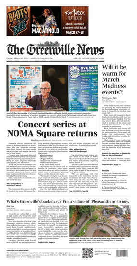 Cover of The Greenville News