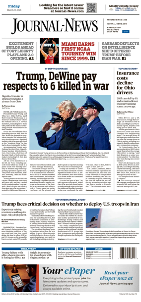 Cover of Hamilton Journal News