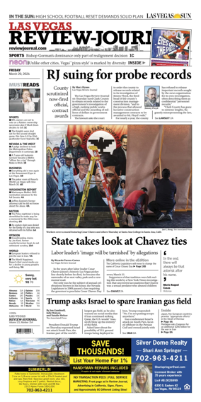 Cover of Las Vegas Review-Journal