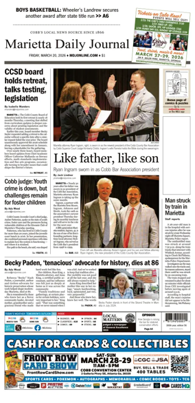 Cover of Marietta Daily Journal