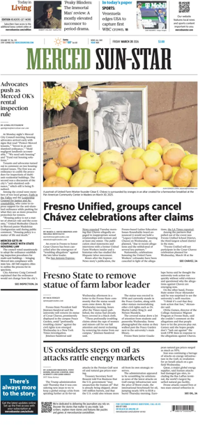 Cover of Merced Sun-Star
