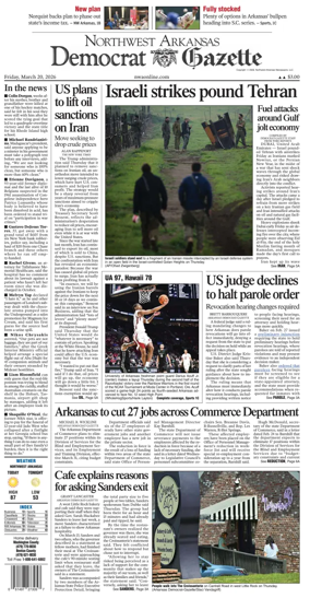 Cover of Northwest Arkansas Democrat-Gazette