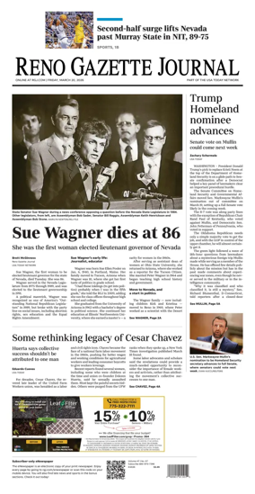 Cover of Reno Gazette Journal