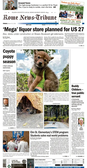 Cover of Rome News-Tribune