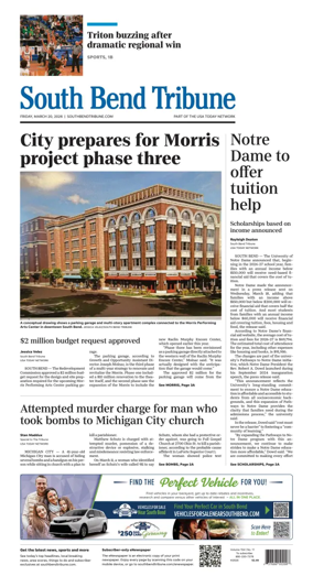 Cover of South Bend Tribune
