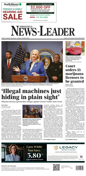 Cover of Springfield News-Leader