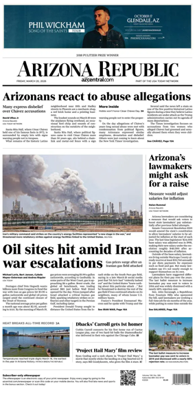Cover of The Arizona Republic