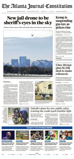 Cover of The Atlanta Journal-Constitution