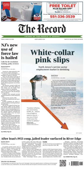 Cover of The Bergen Record