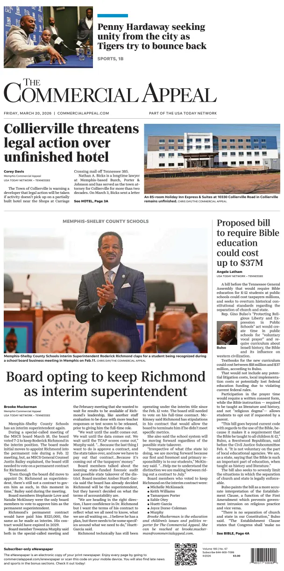 Cover of The Commercial Appeal