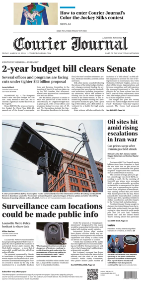 Cover of The Courier-Journal (Louisville)