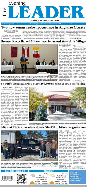 Cover of The Evening Leader