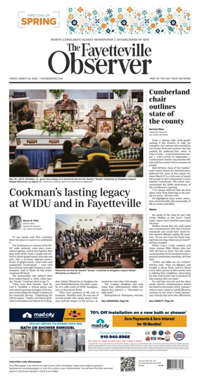 Cover of The Fayetteville Observer