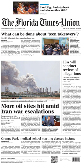 Cover of The Florida Times-Union