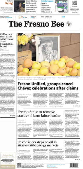 Cover of The Fresno Bee