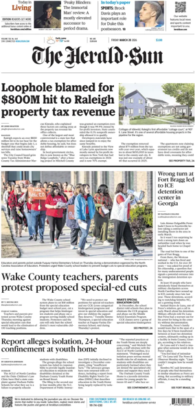 Cover of The Herald Sun