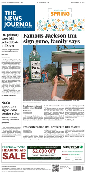 Cover of The News Journal