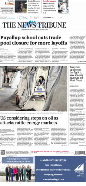 Cover of The News Tribune