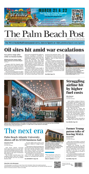 Cover of The Palm Beach Post