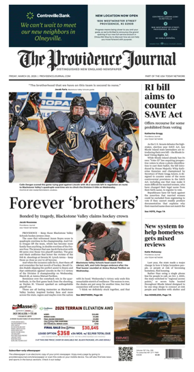 Cover of The Providence Journal