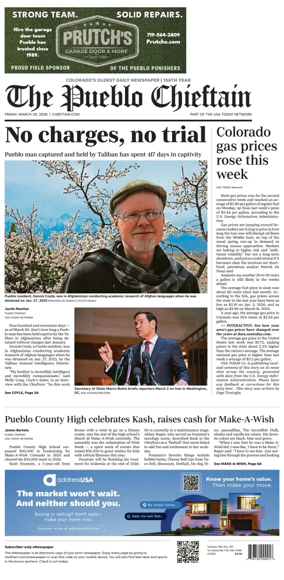 Cover of The Pueblo Chieftain