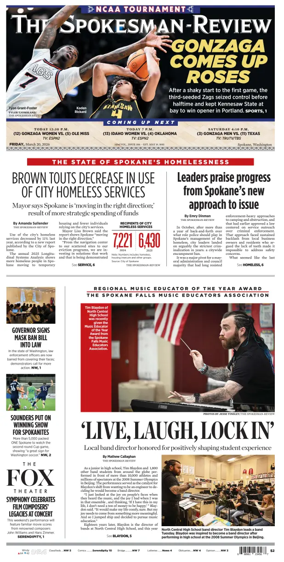 Cover of The Spokesman-Review (Spokane)