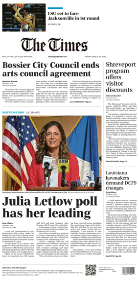 Cover of The Times (Shreveport)