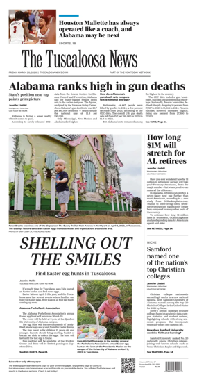 Cover of The Tuscaloosa News