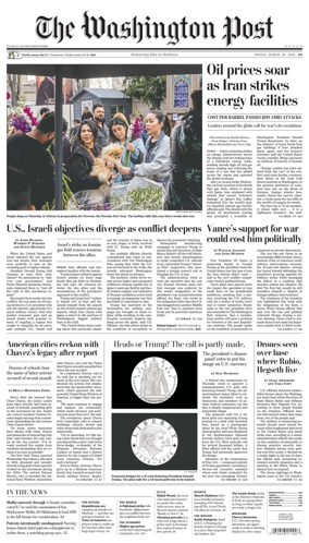 Cover of The Washington Post