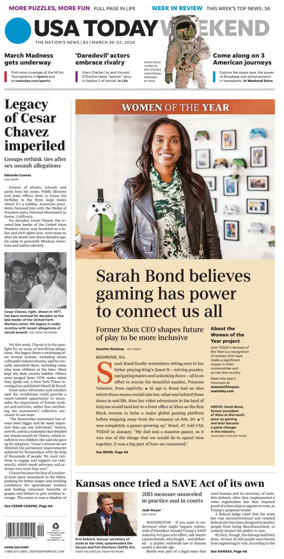 Cover of USA TODAY US Edition