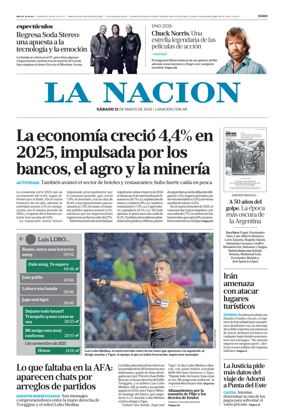 Cover of La Nacion